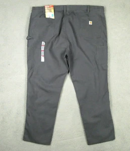 Carhartt Womens Pants Gray 24W Crawford Rugged Flex Orig Fit 48x31 Plus Size NWT - Picture 1 of 17