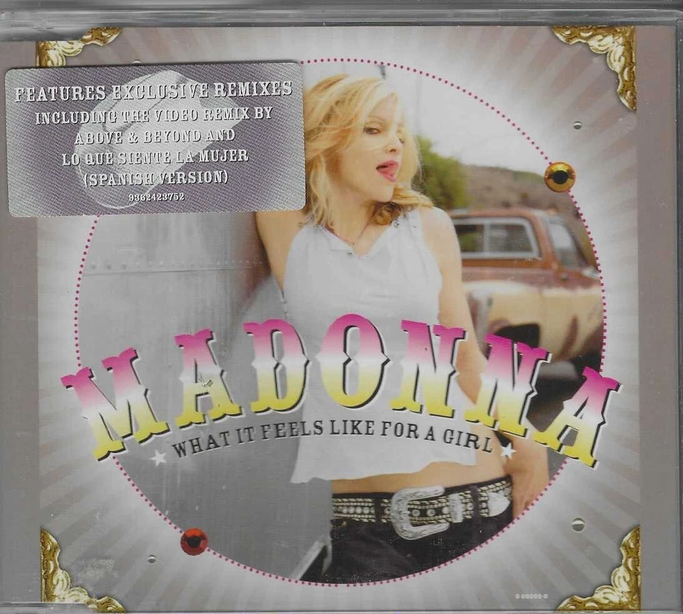Madonna – What It Feels Like For A Girl CD Single Misprint Like New - Image 1 of 1