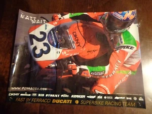 Matt Wait Ducati Poster - Picture 1 of 1