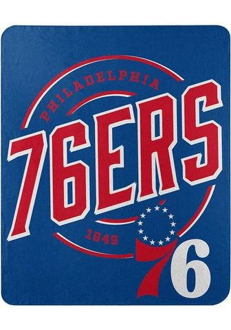 Philadelphia 76ers Fleece Throw Blanket Cover