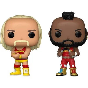 Funko Pop! WWE Hulk Hogan & Mr. T Wrestlemania Retro WWF Wrestlers - Picture 1 of 3