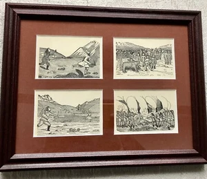 4 95 Year Old ROCKWELL KENT Prints - Picture 1 of 7
