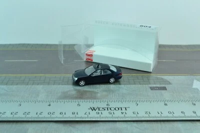 Busch Mercedes Clase C Azul Oscuro Techo Corredizo Abierto Escala HO 1:87 (HO804) Foto 1 de 3