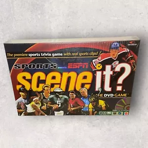 Scene It? Sports ESPN The DVD Game Sports Trivia 2005 Brand New Sealed - Picture 1 of 8
