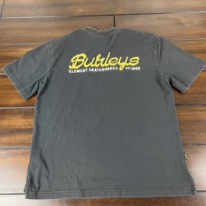 Vintage Element x Burleys T Shirt Skateboards Gorilla Monkey Men Size Small - Picture 1 of 12