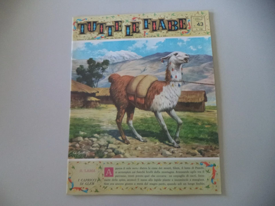 TUTTE LE FIABE - FRATELLI FABBRI EDITORE N° 43/1963 - Immagine 1 di 1