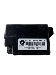 2007-2023 JEEP DODGE WRANGLER DRIVER ASSIST COMPASS GPS MODULE OEM P04671918AH - Picture 1 of 5