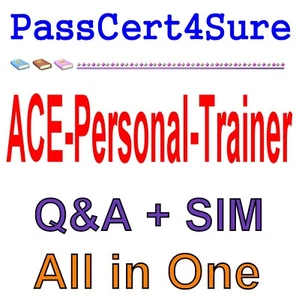 American Council on Exercise (ACE) Personal Traniner (PT) Prüfung Q&A + SIM - Bild 1 von 1