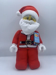 Target X Lego Collab juguete de felpa Santa coleccionable 14" 2021 edición limitada nuevo con etiquetas - Imagen 1 de 2