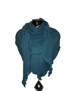 INVERO Dreiecktuch Gina, Merino 200x140 cm ; Neu Türkies - Bild 1 von 3
