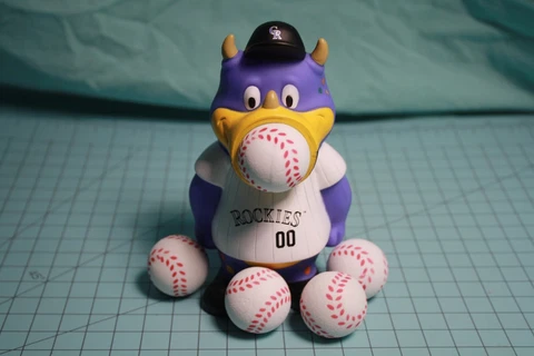 Colorado Rockies Mascot Squeeze Popper - Hog Wild LLC/MLBP Cover