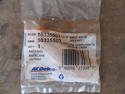 NUEVA ANTENA DE COMUNICACIÓN DIGITAL OEM Chevrolet Pontiac Buick Cadillac Hummer Foto 1 de 4