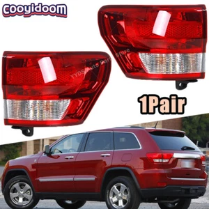 Pair LED Outside Taillight Assembly For Jeep Grand Cherokee 2011-2013 - Picture 1 of 13