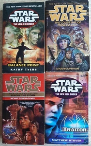 Star Wars Novels Lot Of 4 New Jedi Order Courtship of Princess Leia Before Storm - Bild 1 von 7