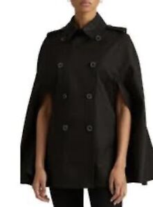 Ralph Lauren Black Label Rain Poncho Cape Coat   NEW  $324 Sz M