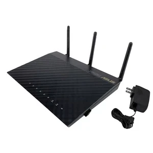 ASUS RT-AC66R 802.11ac Dual-Band Wireless AC1750 Gigabit 4-Port Router 5G - Picture 1 of 6