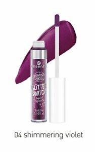 ESSENCE Cosmic Cuties Glitter Switch Liquid Lipstick #04 Shimmering Violet .3ml