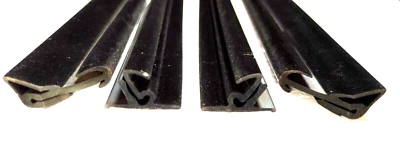 4x horizontal Windows Glass Seal LADA SAMARA 2108 INT+EXT @TYPE #1@ - Image 1 of 4