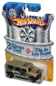 Hot Wheels 3 Kings Day (2009) Gold Hummer H2 Toy Car - Picture 1 of 1