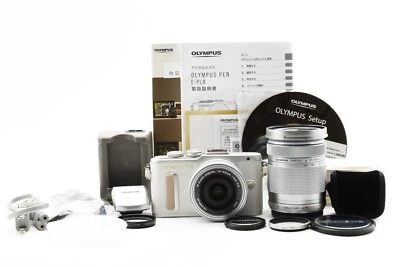 OLYMPUS PEN Lite E-PL8 Digital Camera + 40-150mm Lens [Exc+5] From JAPAN #2214 - Image 1 of 4