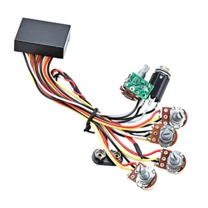 Active Bass Pickup Bass Guitar Electric Bass Preamp Circuit Pickup Replacements - Picture 1 of 8