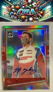 2021 Donruss #52 J.J. Yeley Optic Signatures Holo #/99 - Picture 1 of 2