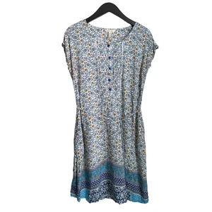 Matilda Jane Women's Dress Size Medium Floral Cottagecore Pockets Lightweight - Picture 1 of 6