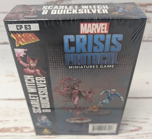 Marvel Crisis Protocol Scarlet Witch and Quicksilver Character Pack NIS - Picture 1 of 8