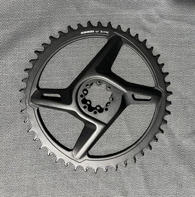 SRAM Rival X-Sync Chainring 46t SRAM 8-Bolt DM 1 x 12 Road Black - Image 1 of 4