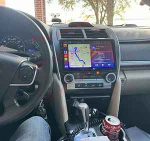 For 2012-2014 Toyota Camry Apple Carplay Radio Android 13 GPS NAVI WIFI W/Camera - Picture 1 of 21