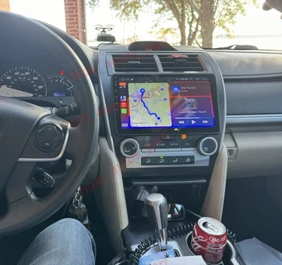 For 2012-2014 Toyota Camry Apple Carplay Radio Android 13 GPS NAVI WIFI W/Camera - Image 1 of 4