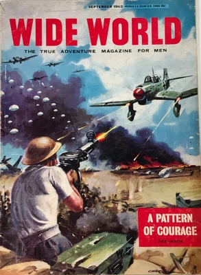 Vintage WIDE WORLD Magazine - Sept 1962 - Mens Adventure - Image 1 of 4
