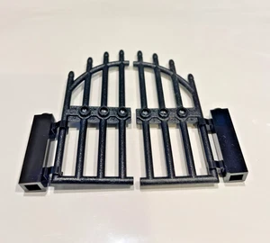 Lego schwarzes Burgtor neu Gartenbogen Stacheln Friedhof Elfenfestung GRATIS Scharniere - Bild 1 von 2