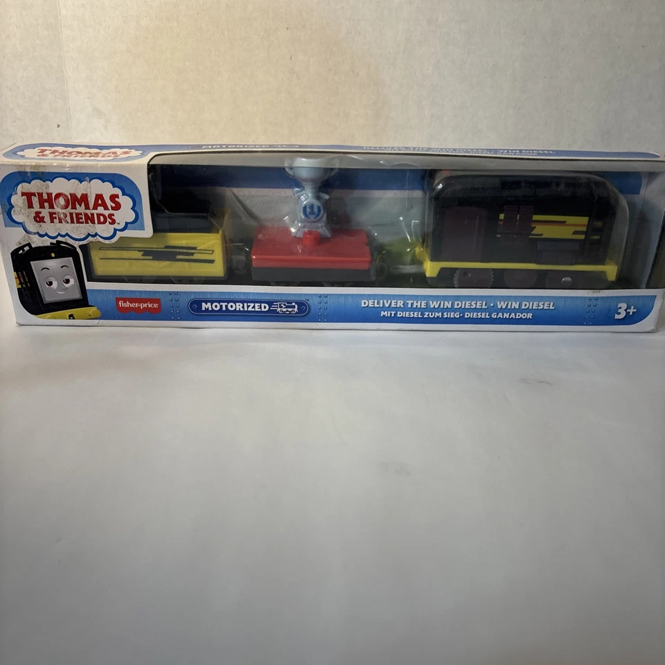 FisherPrice Thomas & Friends Motor Deliver the Win Diesel Train HHD49 Ships