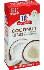 McCormick Kokosnuss Geschmack Extrakt - 1 fl oz Neu Neu im Karton Schneller Versand - Bild 1 von 6