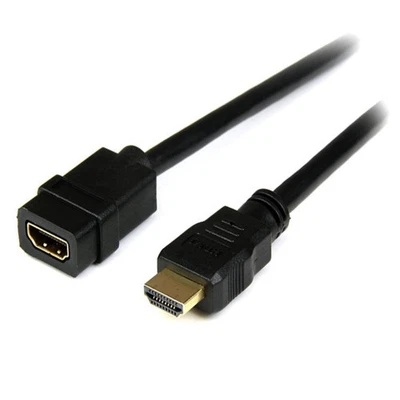 StarTech.com 2m (6ft) HDMI Extension Cable - HDMI Male to Female Cable - 4K HDMI - Image 1 of 4