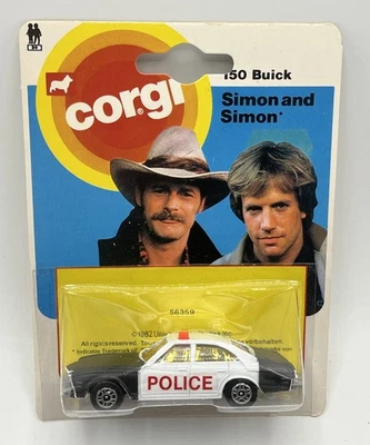 BUICK Regal US Police - Serie Simon &  Simon - CORGI Juniors 150 - 1982 - Neuf - Photo 1/4