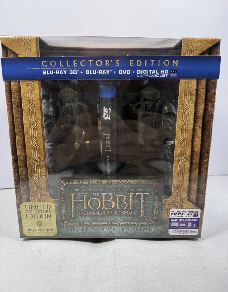 2013 The Hobbit The Desolation Of Smaug Collectors Edition 00127 of 25,000 NEW - Image 1 of 4