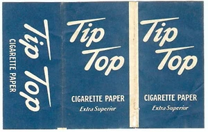 Vintage Cigarette Tobacco Papers TIP TOP English BLUE - Picture 1 of 2