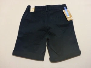 079 BOYS EC LEE RIDERS CHILLER BLACK NIGHT STRETCH CHINO SHORTS SZE 10 $50 RRP - Picture 1 of 10