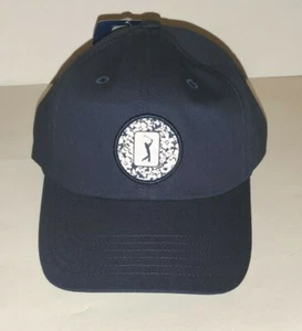 CAPPELLO BERRETTO BASEBALL LOGO GOLF GA TOUR ESSENTIALS BLU NAVY SCURO GOLF SPORTS - Foto 1 di 3