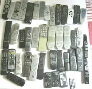 Lot Of 43 Mixed remote controls only ---US SELLER!!! - Picture 1 of 12