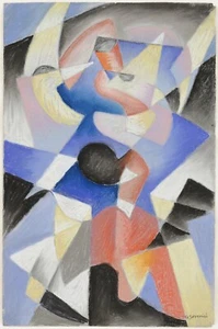 Dancer : Gino Severini : 1912 : 13x19 Archival Art Print - Picture 1 of 2