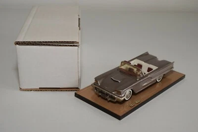 TT 1:43 BELGIUM TRUCKS JUPITER MODELS FORD THUNDERBIRD OPEN 1960 BROWN MIB RARE - Photo 1/4