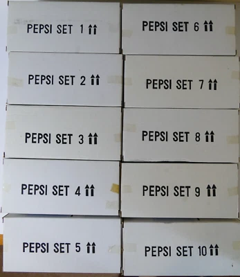 Pepsi Star Wars Classic Bottle Cap Collection 1-10 Full Set Japan Factory Sealed - Image 1 of 4