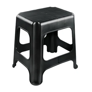 keeeper Maxi-Hocker, Polypropylen, Grau/Graphit, 41 x 33,5 x 42,5 cm - Bild 1 von 5