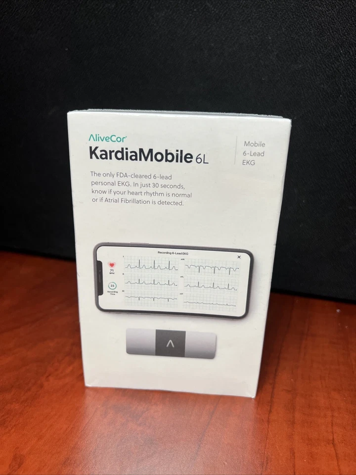 AliveCor AC-019-NUA-A KardiaMobile 6L Personal EKG Heart Monitor