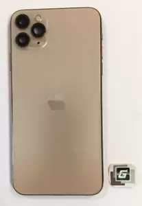 Carcasa Apple iPhone 11 Pro MAX SOLO genuina OEM dorada - Imagen 1 de 2