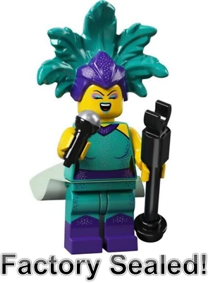 Lego Minifiguras Serie 21 71029 - Cantante de cabaret Foto 1 de 3