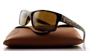 NEW Genuine RAY-BAN Square Tortoise Havana Brown Active Sunglasses RB 4151 710